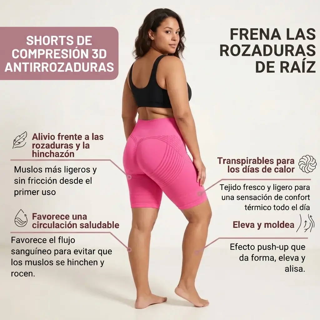 Antirozaduras 3D-Short Legging - Image 2