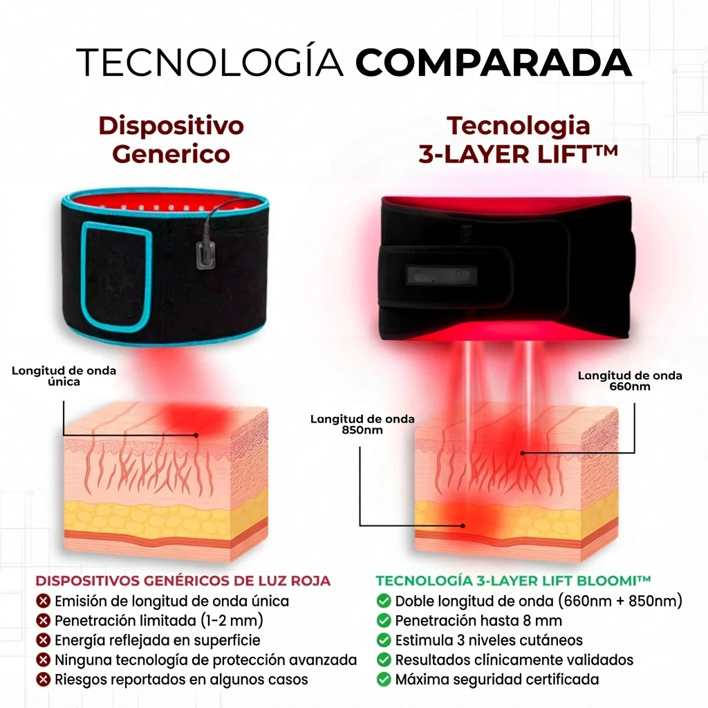 Faja de Luz Roja para Reafirmar el Abdomen y Recuperar la Confianza - Image 8