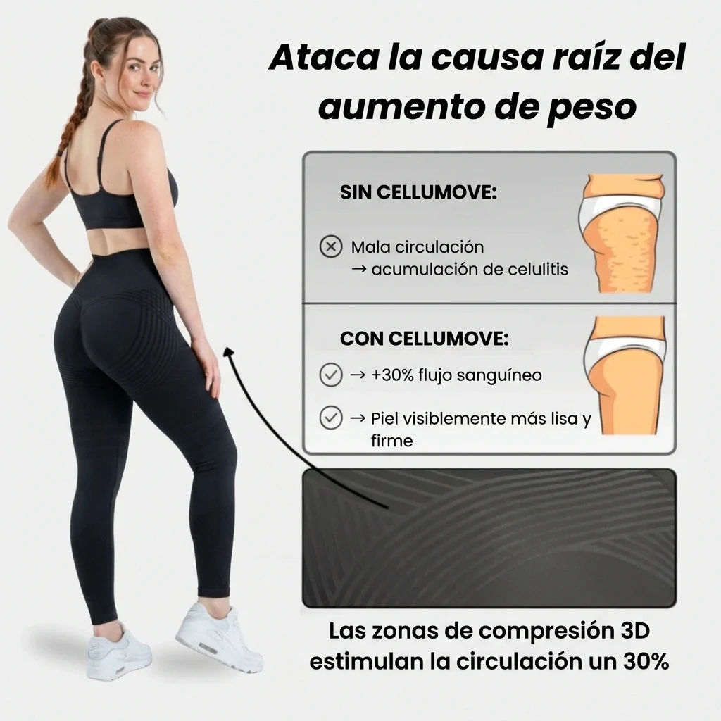 Legging 3D Cellumove – Redefine tu silueta sin esfuerzo - Image 7