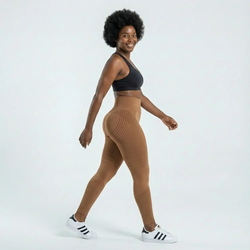 Leggings Cellumove 3D - Marrón Café - Image 4