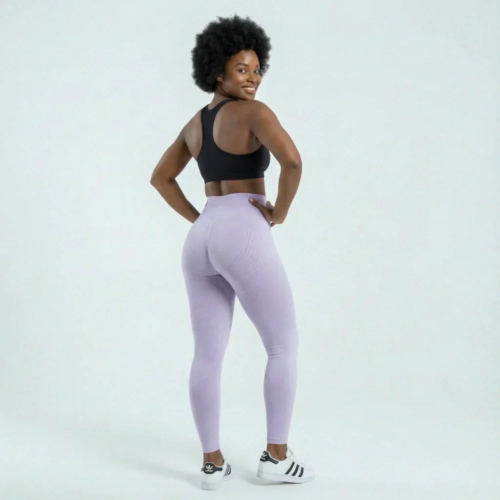 Leggings Cellumove 3D - Morado claro - Image 3