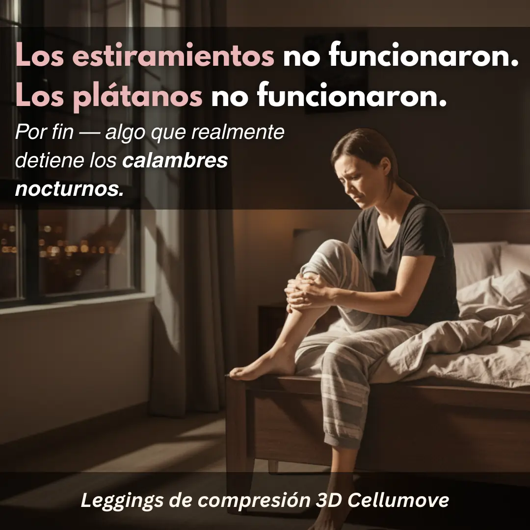 Leggings de compresión 3D Cellumove – Más de 25.000 clientes por fin duermen toda la noche
